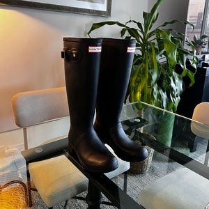 Hunter Women's Original Tall Rain Boots Size 6 (UK4 EU37)